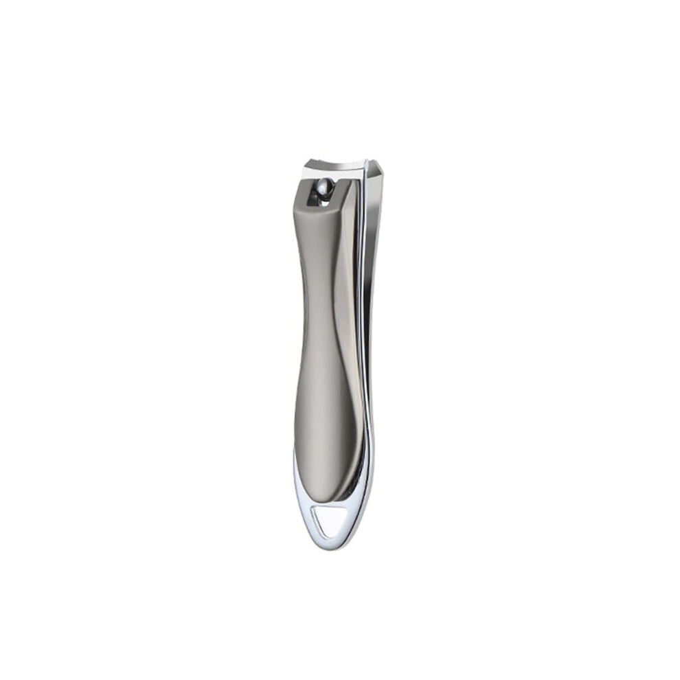 Silver Professional Stainless Steel Nail Clippers 6.5Cm For Manicure Pedicure Finger Toe