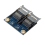 Προσαρμογέας Mini Pci-E2SSD HDD για φορητό υπολογιστή Διπλή κάρτα μνήμης Micro-SD SDHC SDXC TF σε 4