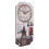 ZPSHYD Wall Clock, Rectangular Wall Clock, European Retro Rectangular Home Living Room Decoration Wall Clock Bar Decoration Clock 5