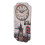 ZPSHYD Wall Clock, Rectangular Wall Clock, European Retro Rectangular Home Living Room Decoration Wall Clock Bar Decoration Clock 6