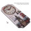 ZPSHYD Wall Clock, Rectangular Wall Clock, European Retro Rectangular Home Living Room Decoration Wall Clock Bar Decoration Clock 7