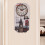 ZPSHYD Wall Clock, Rectangular Wall Clock, European Retro Rectangular Home Living Room Decoration Wall Clock Bar Decoration Clock 4