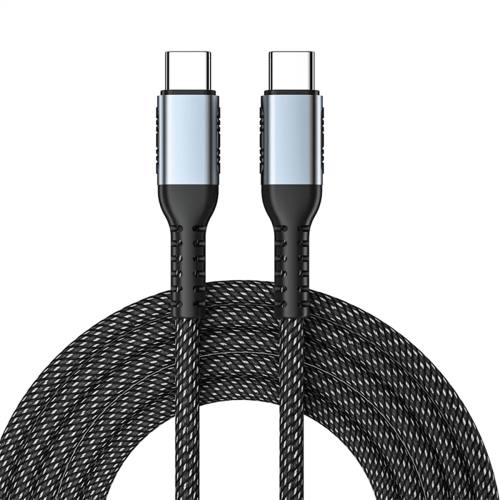 Cable de carga PD240W de doble extremo, tipo C a USB, cable de datos PD240W de 2 m 1