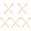 10Pcs Beginner and Professional White Felt Drum Mallets for Practice 4