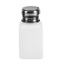 200ml Nail Polish Remover Pump Bottle with Durable Steel Lid for Easy OneHanded Makeup Dispense