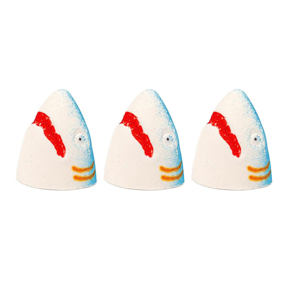 Shark Bath Bomb Gift Set with Moisturizing Sea Salt, Funny SharkShaped Design for Kids and Adults