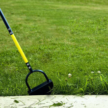 Half Moon Sharp Saw Tooth Lawn Edger Tool 1170x220mm Carbon Steel