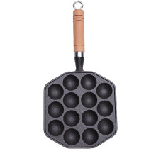 Takoyaki Pan NonStick 14Hole Japanese Octopus Balls Grill for Stove Easy Clean Design