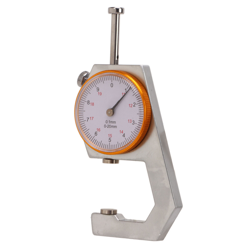 Thickness Gauge Micrometer Meter 0-20Mm, 0.1Mm Resolution, Metal 7691381472093