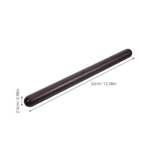 Runde Holz Drumsticks Schwarz Premium Sandelholz Drum Set Sticks 2