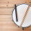 Runde Holz Drumsticks Schwarz Premium Sandelholz Drum Set Sticks 6