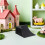 2Pièces Accessoires Skate Finger Plastique Rampe Noire Jeu 5