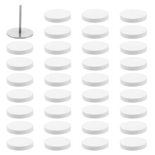 50Pcs Self-Adhesive Nail Buffing Discs for Manicure Pedicure Salon Use