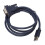 Σειριακός προσαρμογέας USB σε RS232, καλώδιο σειριακού μετατροπέα USB Mini5Pin αρσενικό σε 3