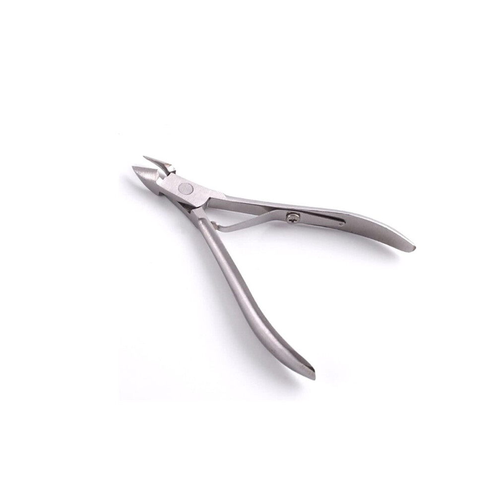 Stainless Steel Nail Clipper for Thick Nails with Precision Sharp Blades and Cuticle Nipper