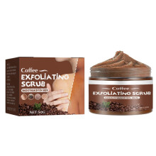 Coffee Body Scrub for Face Hands and Feet – Exfoliating and Moisturizing for Wrinkles and Stretch Marks