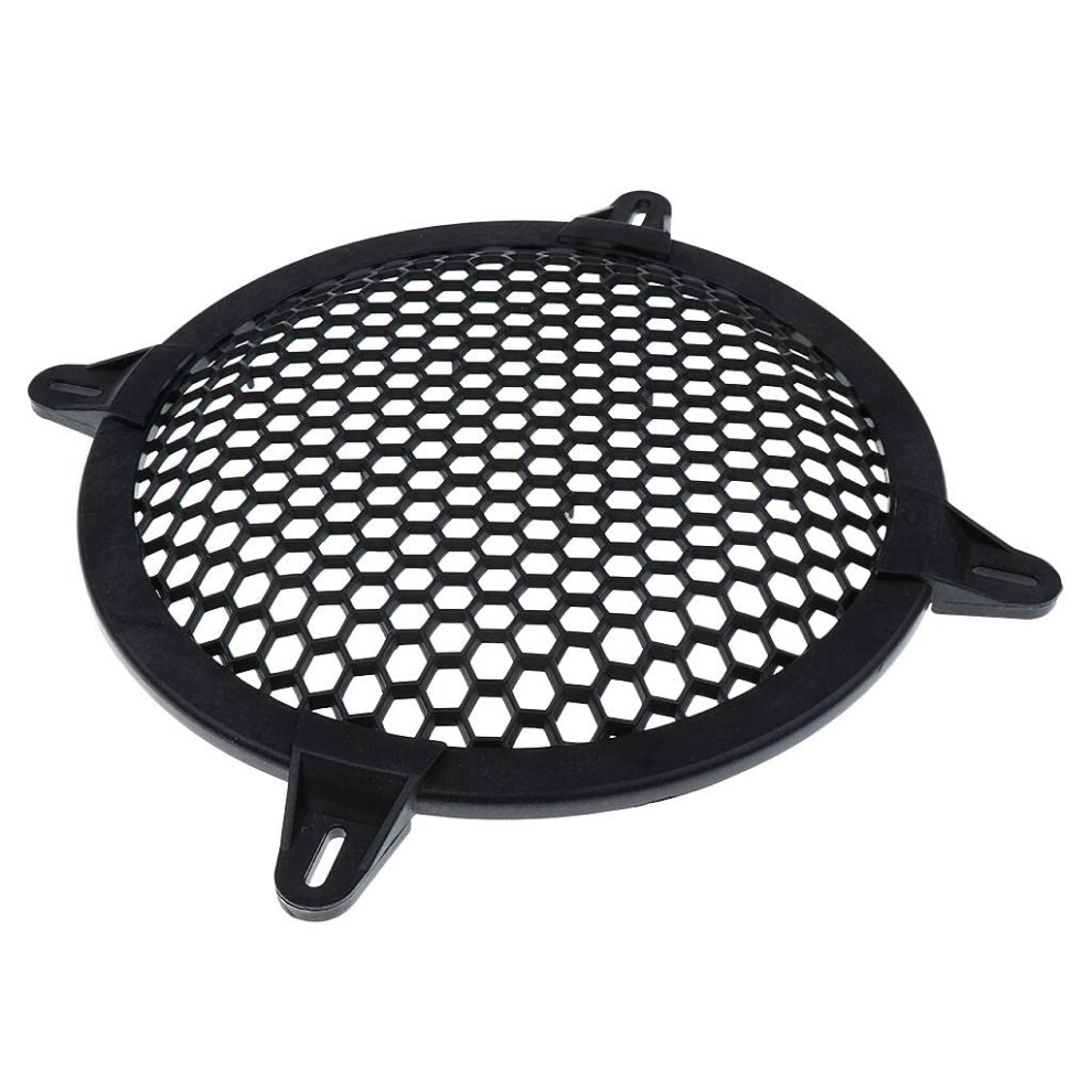 8 Inch Car Subwoofer Grill Cover Universal Speaker Protector For Vehicle Audio System Black 9099447802101