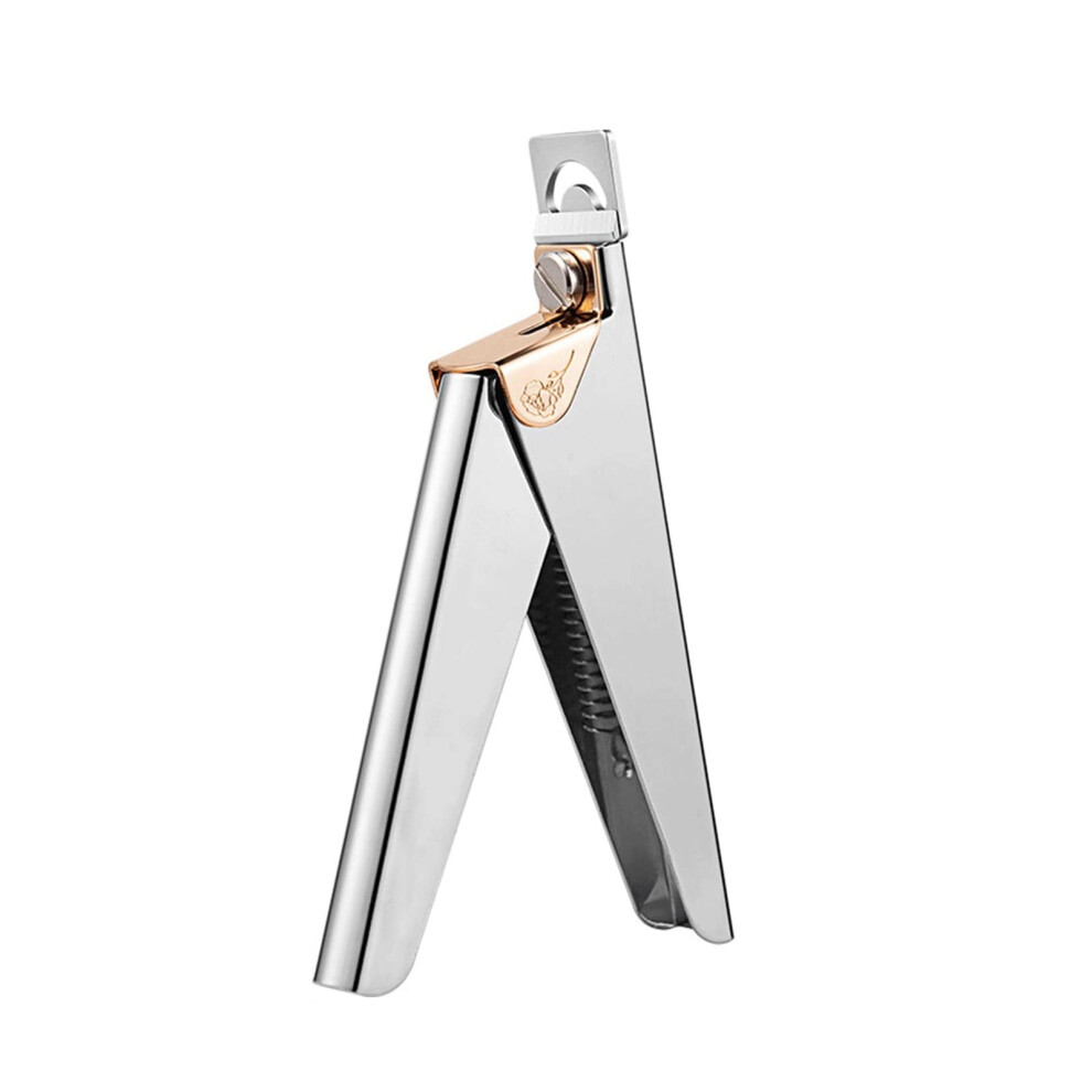 Professional Stainless Steel Nail Clippers with Straight Edge for Thick Nails and Manicure Pedicure