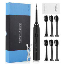 Kit spazzolino elettrico per la cura orale a casa, compatibile con testine morbide e medie, custodia da viaggio, dentifricio, spazzolino rotante a