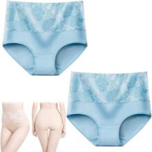 Braguitas de cintura alta para incontinencia Bloomypink, ropa interior a prueba de fugas Bloomyfit, braguitas de control abdominal para mujer
