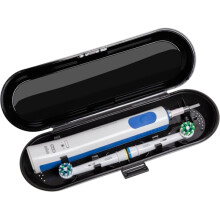 Cás Taistil Scuab Fiacla Leictreach do Oral B & comhoiriúnach le Philips Sonicare Dubh