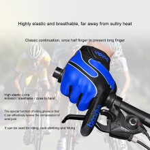 Apmemiss Fahrradzubehör für Erwachsenenfahrräder – Ausverkauf: Stoßdämpfende Mountainbike-Handschuhe mit Touchscreen-Funktion