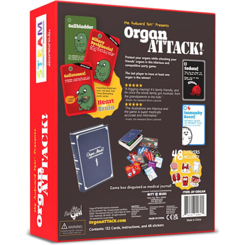 Organ Attack! Kartenspiel 1