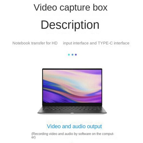 Κάρτα καταγραφής βίντεο 4K1080P60Hz - Συμβατή με κάρτα καταγραφής βίντεο τύπου C, 2