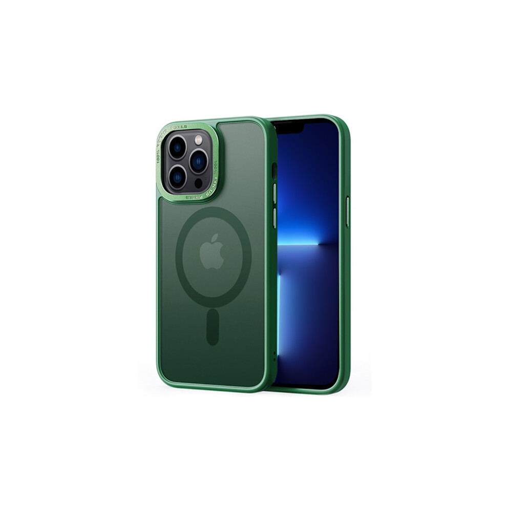 Compatible With Iphone 13 Pro Max Case Magsafe Hybrid Matte Green 9164030362239