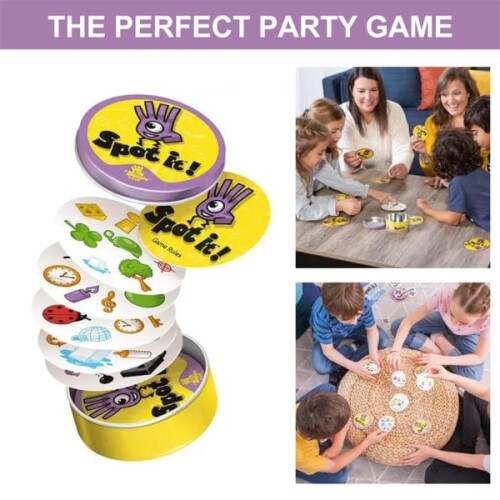 Multiplayer Party Game Puslespilkort - Klassisk onesize 1