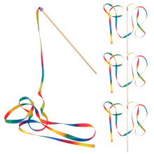 Regenbogenbänder, Tanzstäbe, Luftschlangen, Rhythmusstäbe, Dekoration, Hochzeitsdekoration, Kinderdekoration