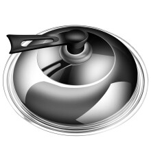 Universaldeckel für Töpfe, Pfannen und Bratpfannen, Schmelzdeckel, Steakdeckel, gehärteter Pfannendeckel, Ersatzdeckel für Kochgeschirr