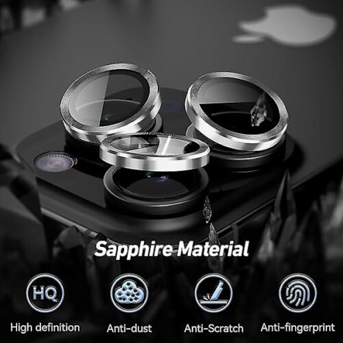 Συμβατό με Iphone15Pro/συμβατό με iphone15Pro Max Προστατευτικό φακού κάμερας, Κάλυμμα φακού 2
