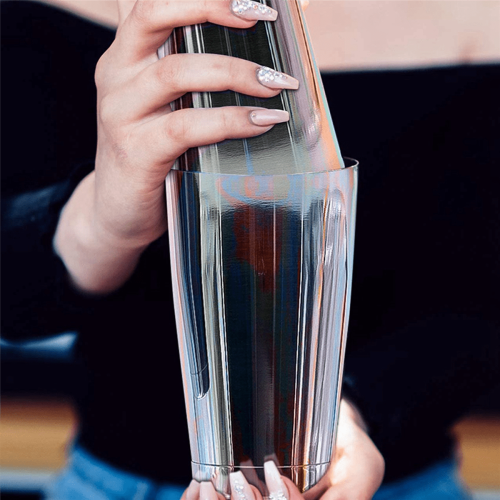 Σετ 4x Premium Cocktail Shaker Σετ Pro Boston Shaker Χωρίς βάρος, κατασκευασμένο από ανοξείδωτο 1