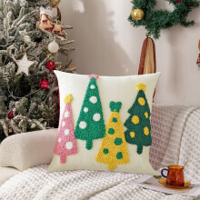 Federe natalizie, decorazioni natalizie 45x45 cm, federe con lettere, federe per cuscini da schienale, federe adatte per divano e camera da letto.