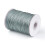1Roll Korean Waxed Polyester Cord Gray 1mm about 85yards/roll 3