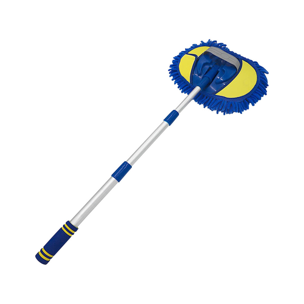 Car Chenille Telescopic Car Wash Mop Car With Dusting Soft Hair Cleaning Cleaning Sponge Wiping Car Gloves Tool 9164030497146