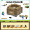 Τουβλάκια Minecraft, συμπεριλαμβανομένων 110 μαγνητικών παιχνιδιών έξι όψεων με 3 1