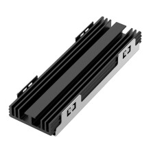 M.2 2280SSD kjøleribbe termisk silikonpute for PCIE NVME aluminiumslegering