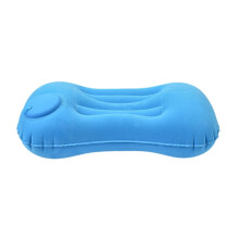 Square Pillow Outdoor Travel Press Inflatable Backrest Cushion PVC Pillow. K4G6