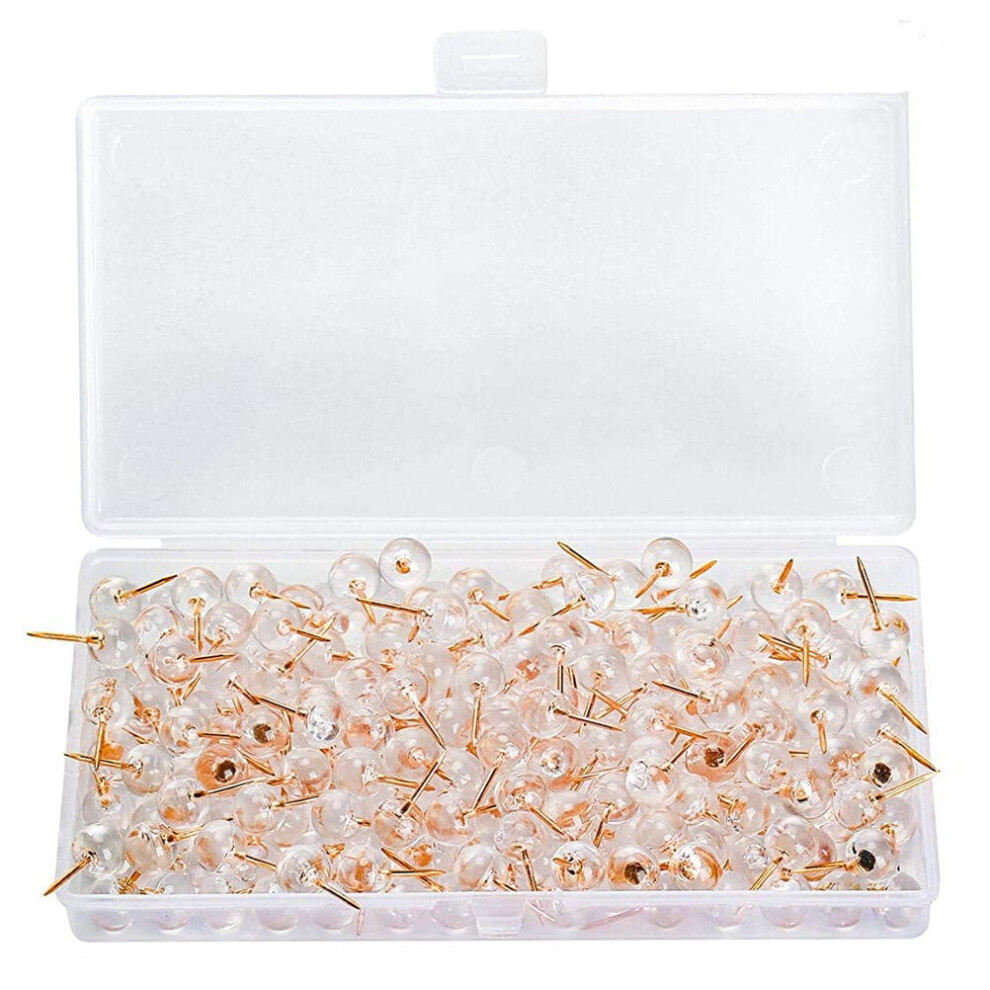 100Pcs Decorative Thumbtacks Lovely Pushpins Multi-Function Thumb Tacks For Diy 9164030499362