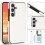 Compatível com Samsung Galaxy S24 - Capa elegante com compartimento para cartão/cartão rosa choque 4