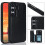 Compatível com Samsung Galaxy S24 - Capa elegante com compartimento para cartão/cartão rosa choque 8