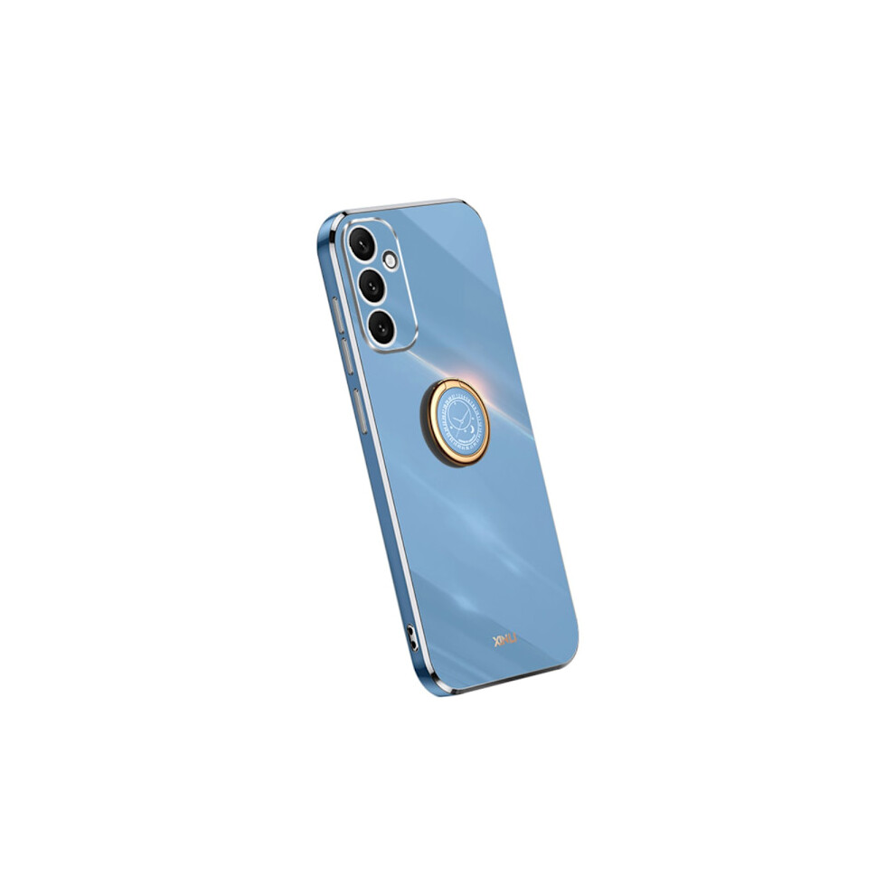 Skalo Compatible With Samsung A34 5G Xinli Tpu Cover With Ring - Blue 9164030498891
