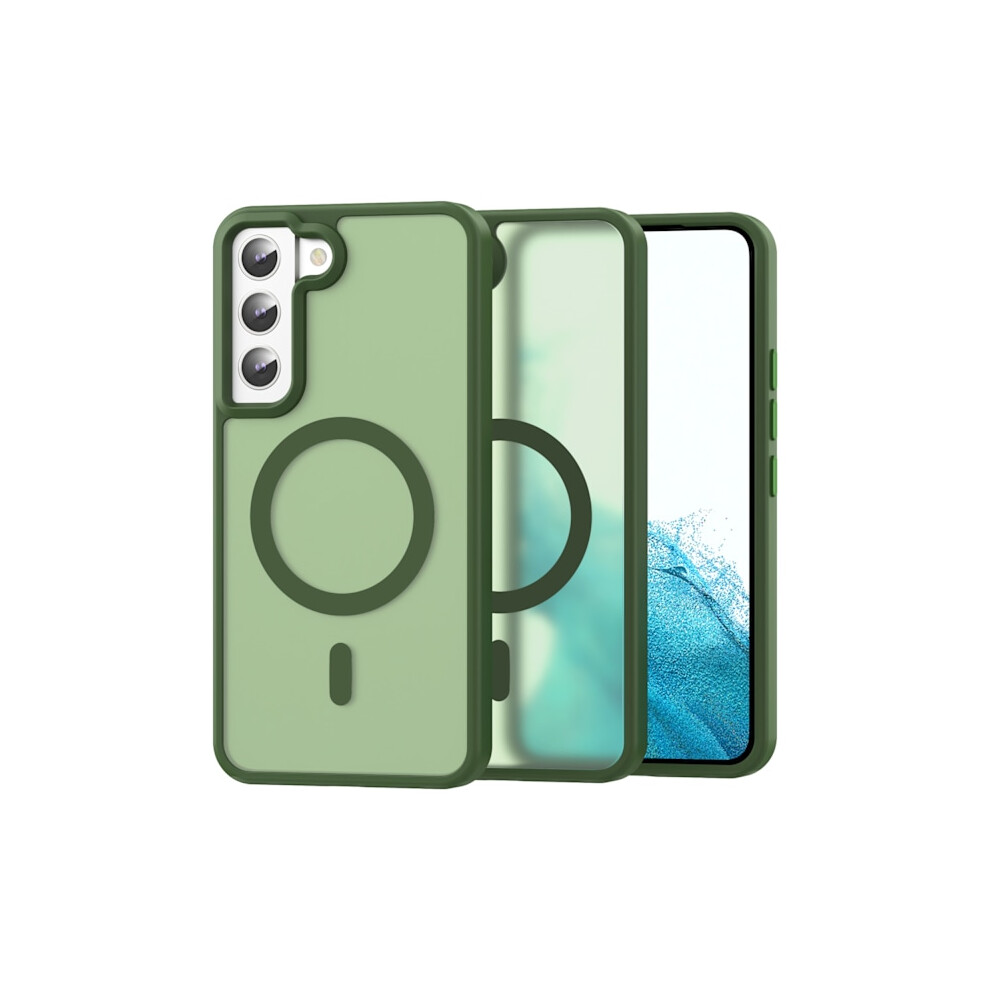 Colorpop Compatible With Samsung Galaxy S22 Case Ch Magsafe Matte Green 9164030498761