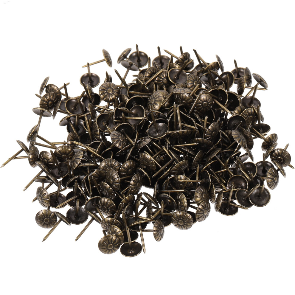 Furniture Upholstery Nails Retro Tacks Accessory Interior Decorative Iron 300 Pcs 9164030499379