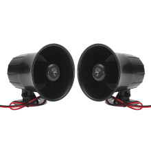 Sirena elettrica per auto, camion, camper, furgone, PA, allarme sonoro forte, 2x12V20W