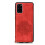 Capa lisa com compartimento para cartão - compatível com Samsung Galaxy S20FE Laranja 4