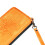 Capa lisa com compartimento para cartão - compatível com Samsung Galaxy S20FE Laranja 8