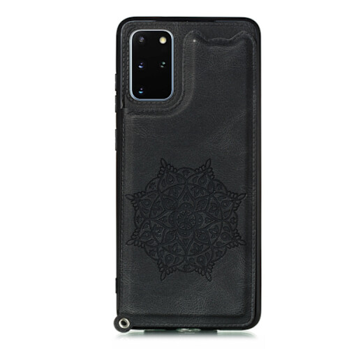 Capa lisa com compartimento para cartão - compatível com Samsung Galaxy S20FE Laranja 1